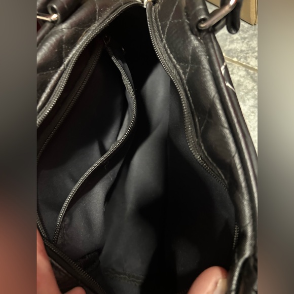 Liquor brand JINX PROOF BAD GOOD LUCK 13 handbag purse bag rockabilly punk - Picture 5 of 5